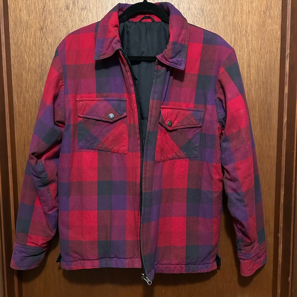 North Face reversible skater zip front jacket.
